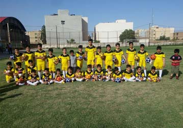 افتتاح مدرسه فوتبال متین حامی کودکان مبتلا به سرطان 