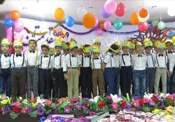 حضور انجمن امداد کومش در جشن پایان سال تحصیلی مدرسه علامه امینی سمنان